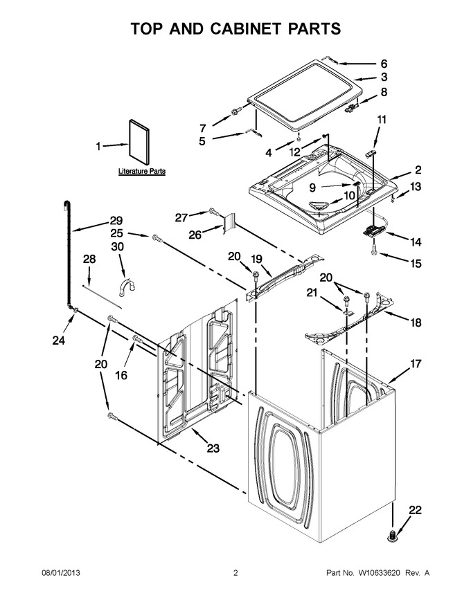 Diagram for MVWX500BW0