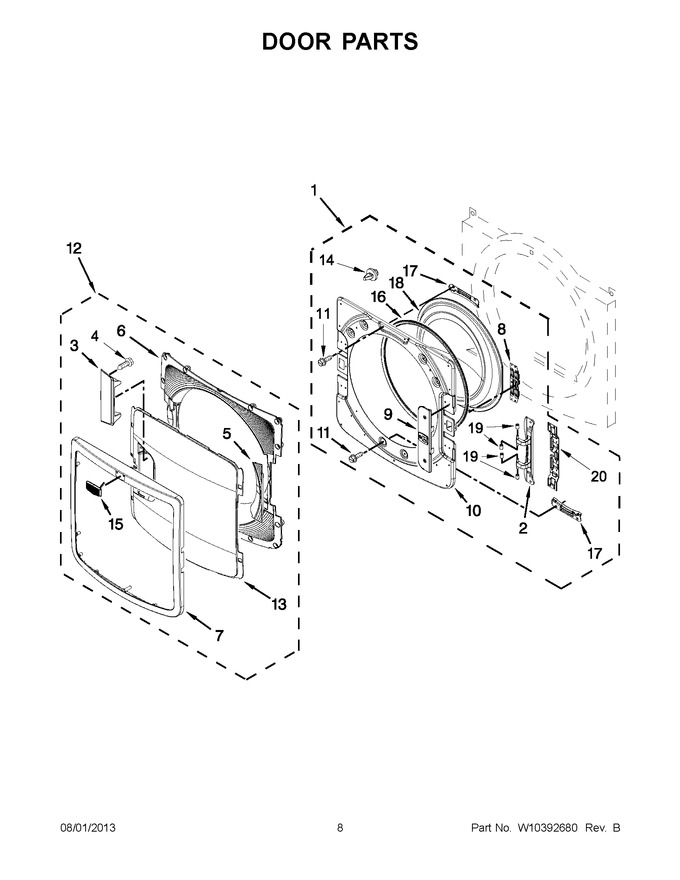 Diagram for MED9000YW0