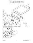 Diagram for 01 - Top And Console Parts