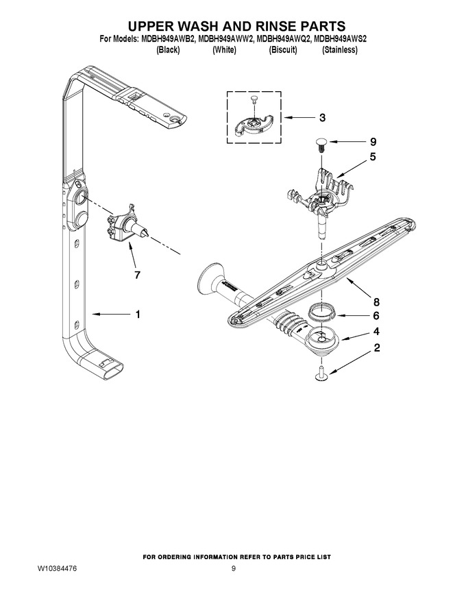 Diagram for MDBH949AWW2