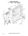 Diagram for 03 - Inner Door Parts