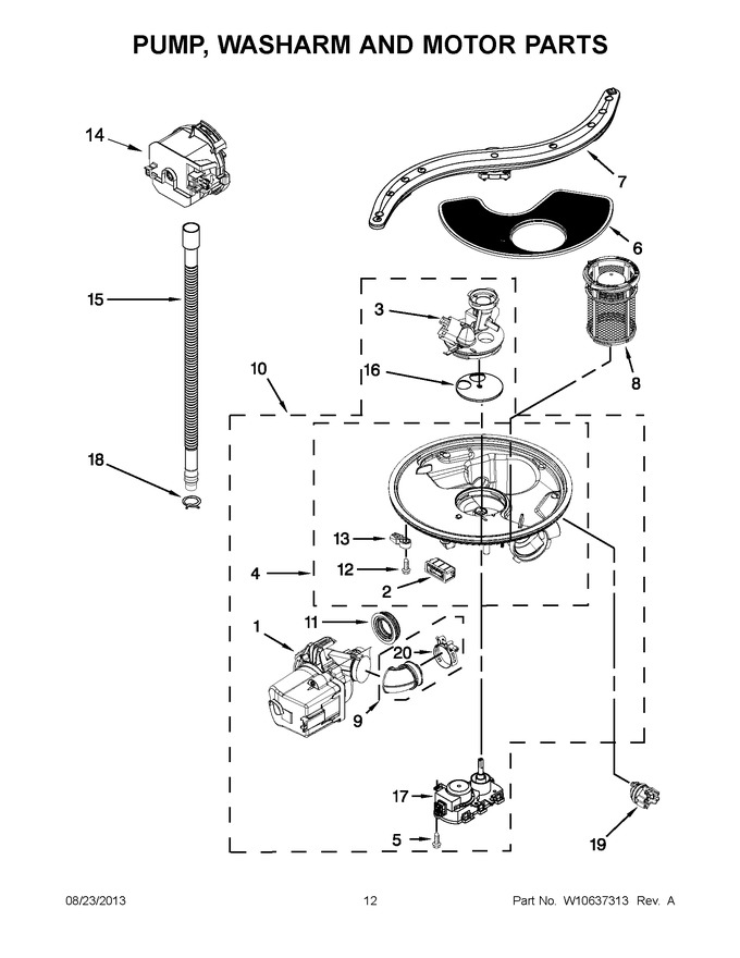 Diagram for JDB8000AWC2