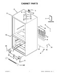 Diagram for 02 - Cabinet Parts