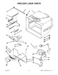 Diagram for 03 - Freezer Liner Parts