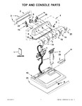 Diagram for 02 - Top And Console Parts