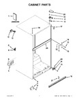 Diagram for 02 - Cabinet Parts