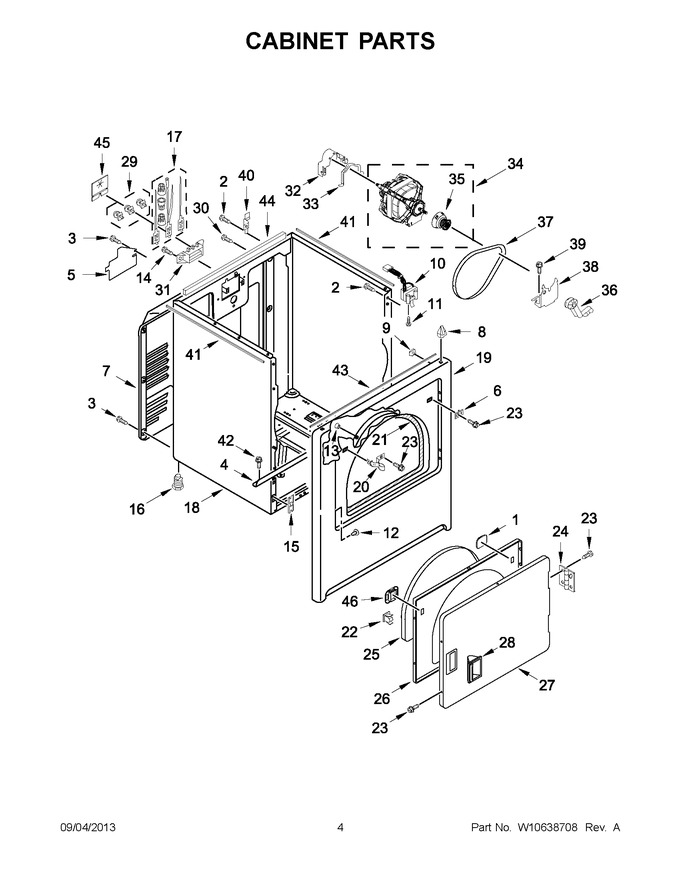 Diagram for MEDX500BW0