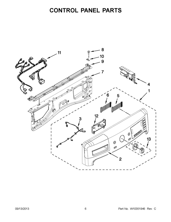 Diagram for MHW6000XW0