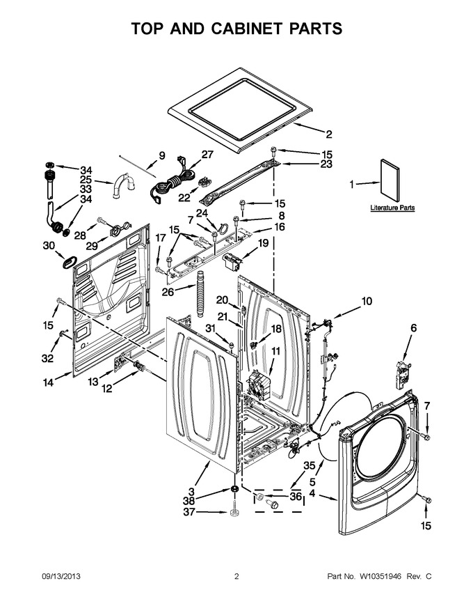 Diagram for MHW6000XR0