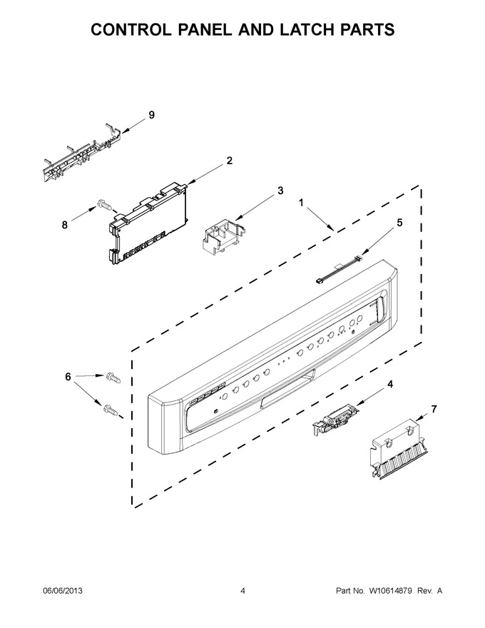 Diagram for MDBH949PAW3