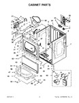 Diagram for 02 - Cabinet Parts