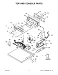 Diagram for 01 - Top And Console Parts