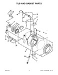 Diagram for 05 - Tub And Basket Parts