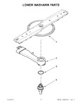 Diagram for 11 - Lower Washarm Parts