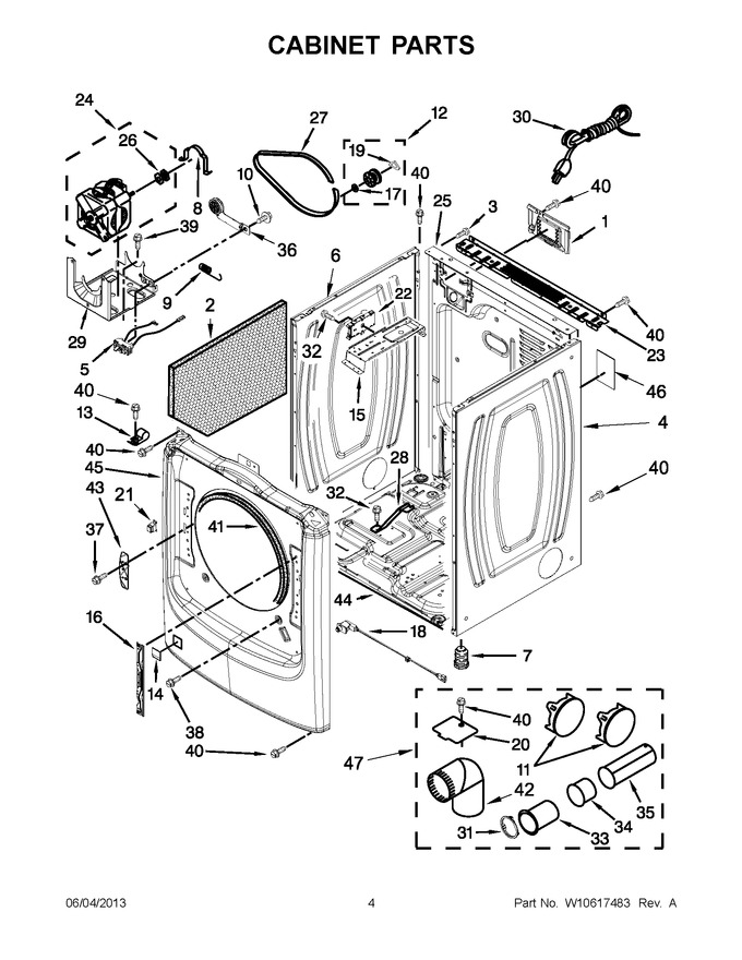 Diagram for MGD4200BW1