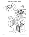 Diagram for 01 - Top And Cabinet Parts