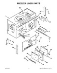 Diagram for 05 - Freezer Liner Parts