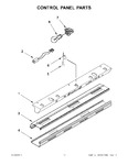 Diagram for 05 - Control Panel Parts