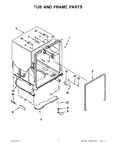 Diagram for 05 - Tub And Frame Parts