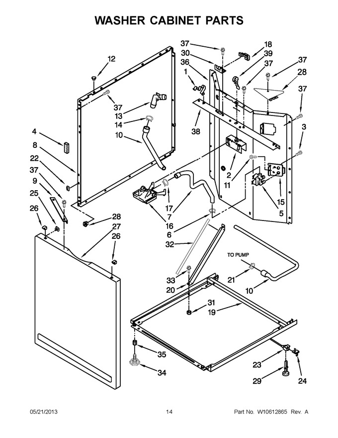 Diagram for MGT3800XW2