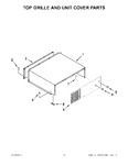 Diagram for 10 - Top Grille And Unit Cover Parts