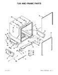 Diagram for 05 - Tub And Frame Parts