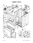 Diagram for 02 - Cabinet Parts