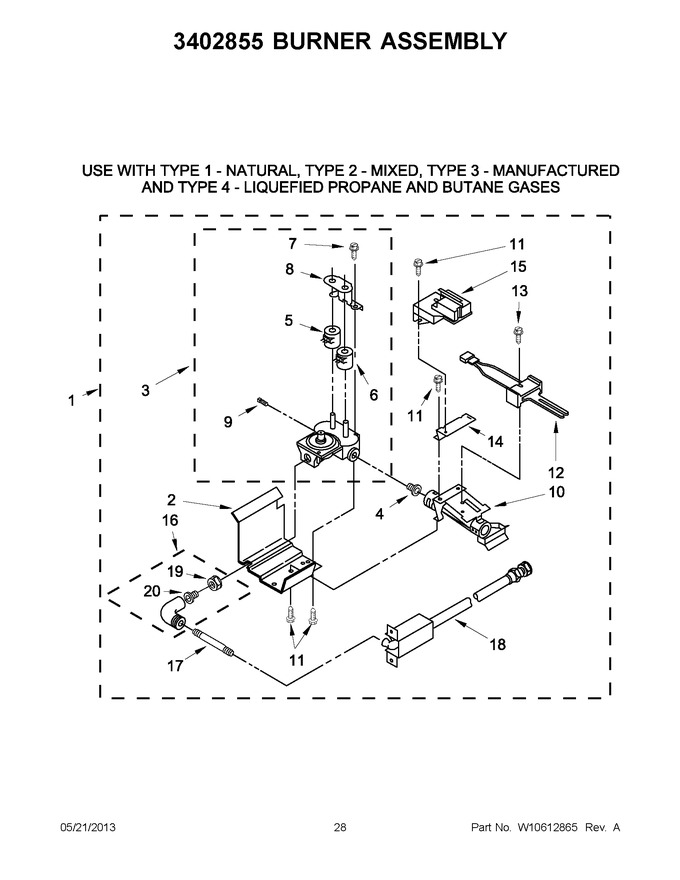 Diagram for MGT3800XW2