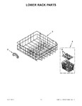 Diagram for 10 - Lower Rack Parts