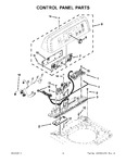 Diagram for 02 - Control Panel Parts