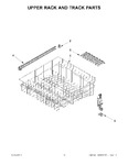 Diagram for 09 - Upper Rack And Track Parts