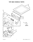 Diagram for 02 - Top And Console Parts