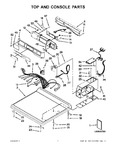 Diagram for 02 - Top And Console Parts