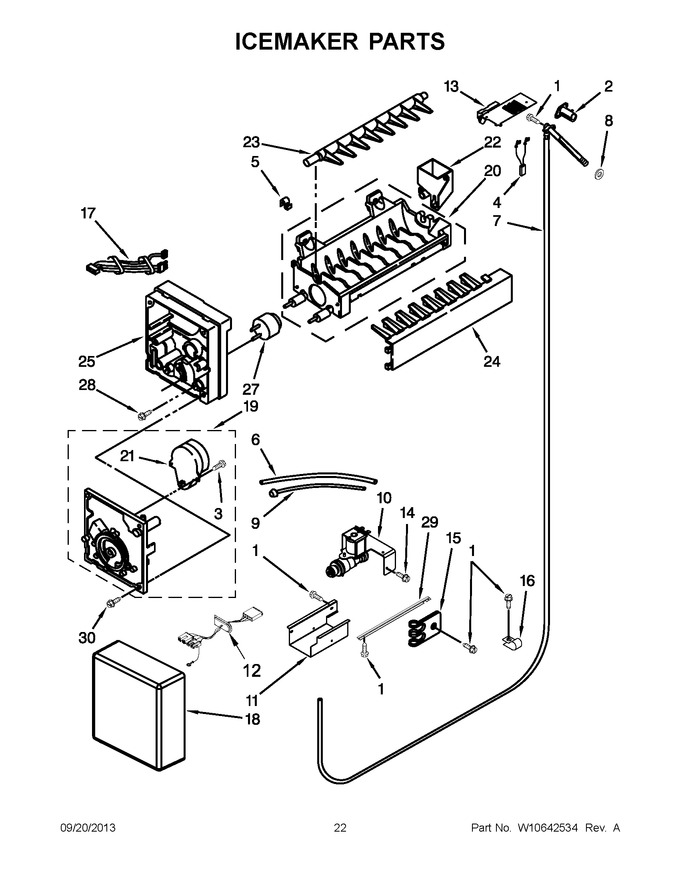 Diagram for JF42SSFXDA02