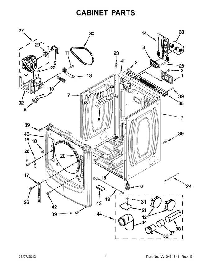 Diagram for MED6000XW1