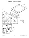 Diagram for 02 - Top And Console Parts