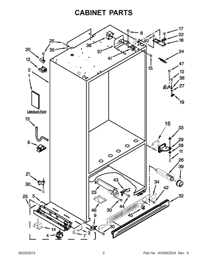 Diagram for JF42SSFXDA02