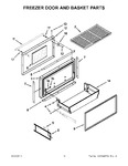 Diagram for 09 - Freezer Door And Basket Parts