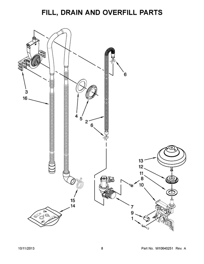 Diagram for JDB8700AWS3