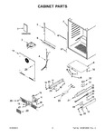 Diagram for 02 - Cabinet Parts