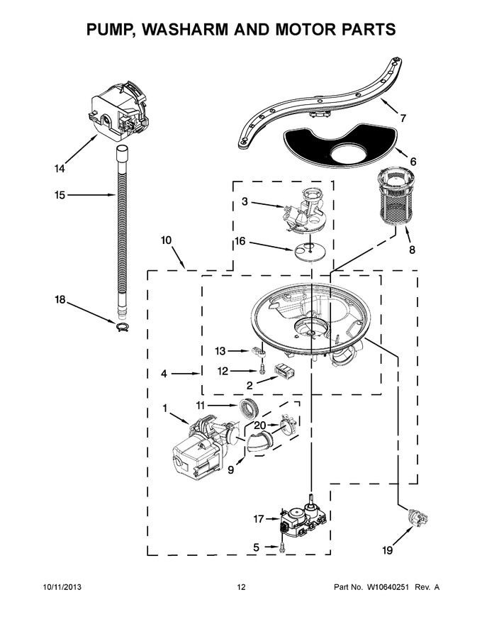 Diagram for JDB8700AWS3