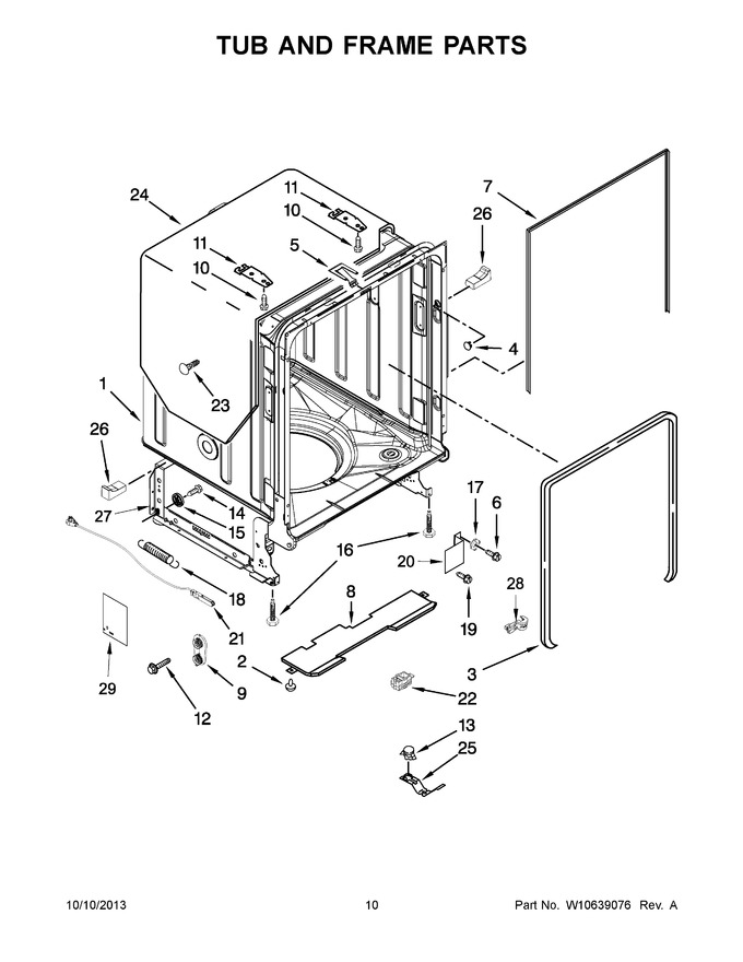 Diagram for JDB8200AWP3