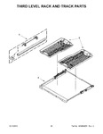 Diagram for 12 - Third Level Rack And Track Parts