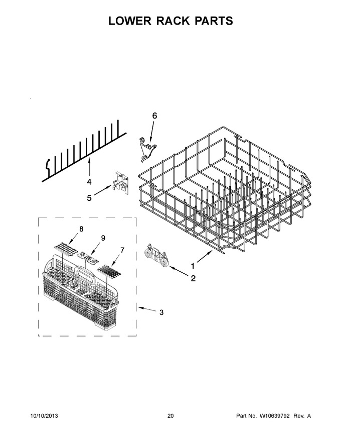 Diagram for JDB8500AWF3