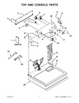 Diagram for 02 - Top And Console Parts