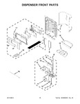 Diagram for 09 - Dispenser Front Parts