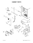 Diagram for 02 - Cabinet Parts