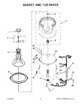 Diagram for 04 - Basket And Tub Parts