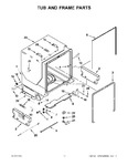 Diagram for 06 - Tub And Frame Parts