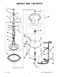 Diagram for 04 - Basket And Tub Parts